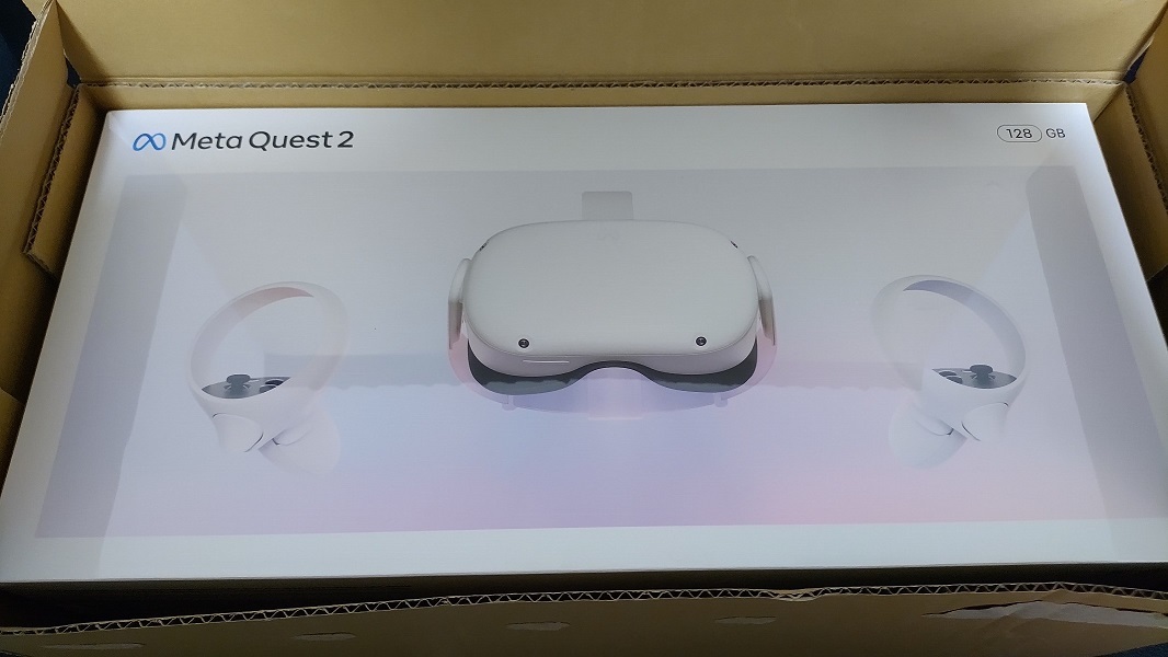 Meta Quest 2 128GB ライトグレイ 【新品・未使用・未開封】送料無料_画像2