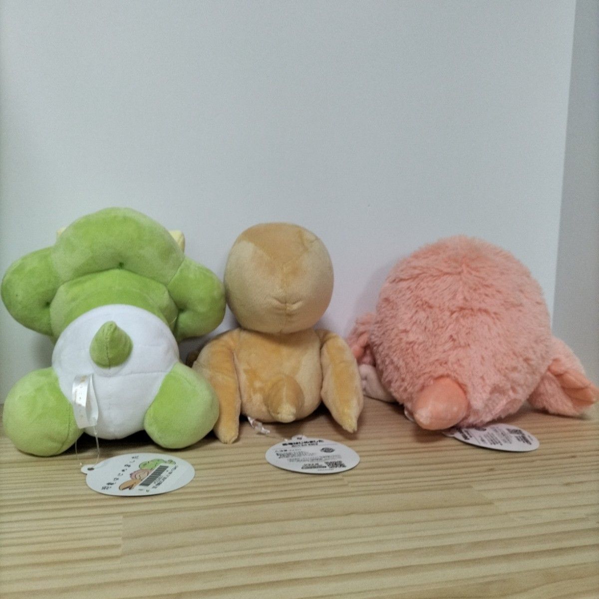 恐竜はじめました ぬいぐるみ バブ モモ コッペ 3種セット クラナガ ROUND1限定