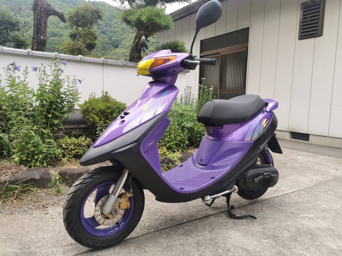 解説動画 スーパージョグ Z 3YK 書付実働 即乗可 1993年式 2スト 規制