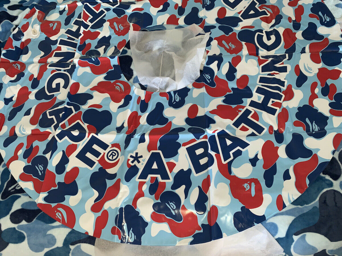 A BATHING APE 浮き輪 BEACH FLOATING TUBE フランス パリ bape FRANCE PARIS CAMO エイプ カモ 迷彩 80個限定_画像5