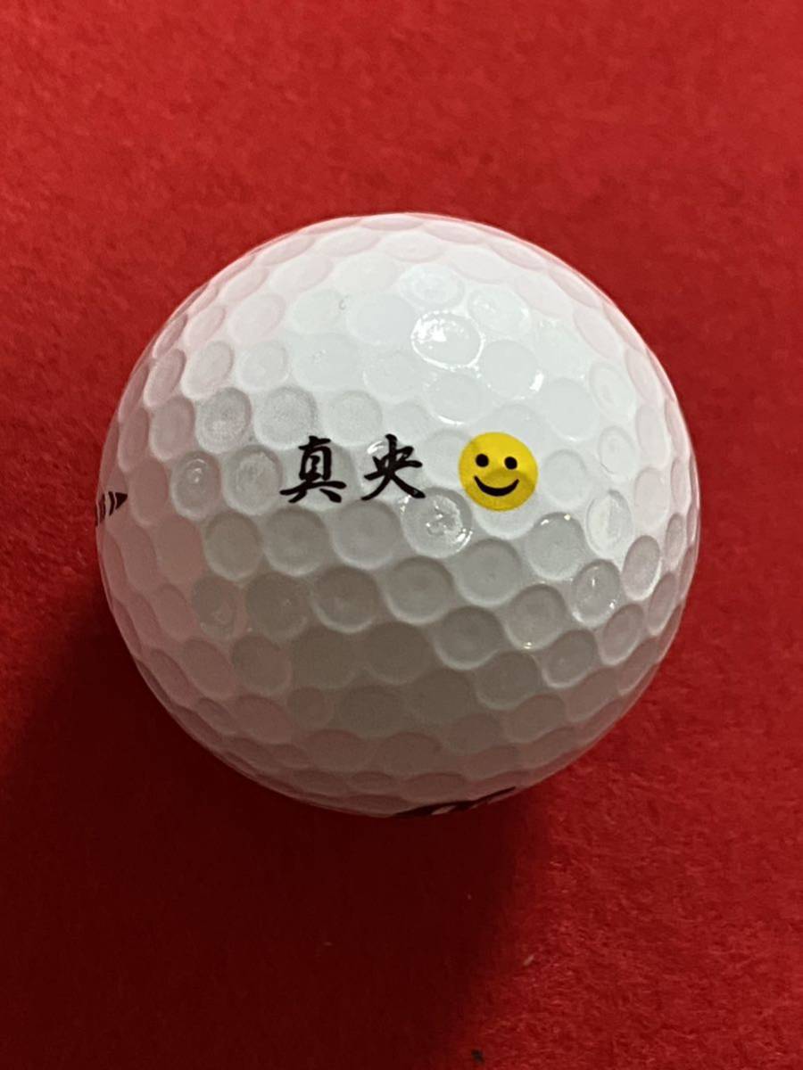 JLPGA west . genuine .2023 Suntory Lady's open actual use with autograph oun name ball 