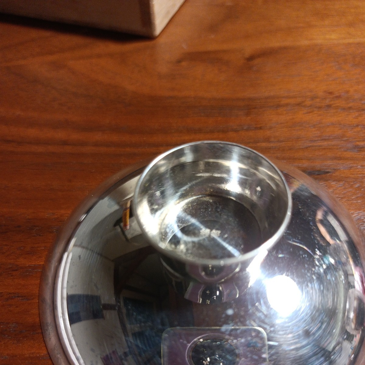 銀杯 純銀製 酒坏 盃 金属工芸 SILVER 重さ43g used美品 | perkebunan