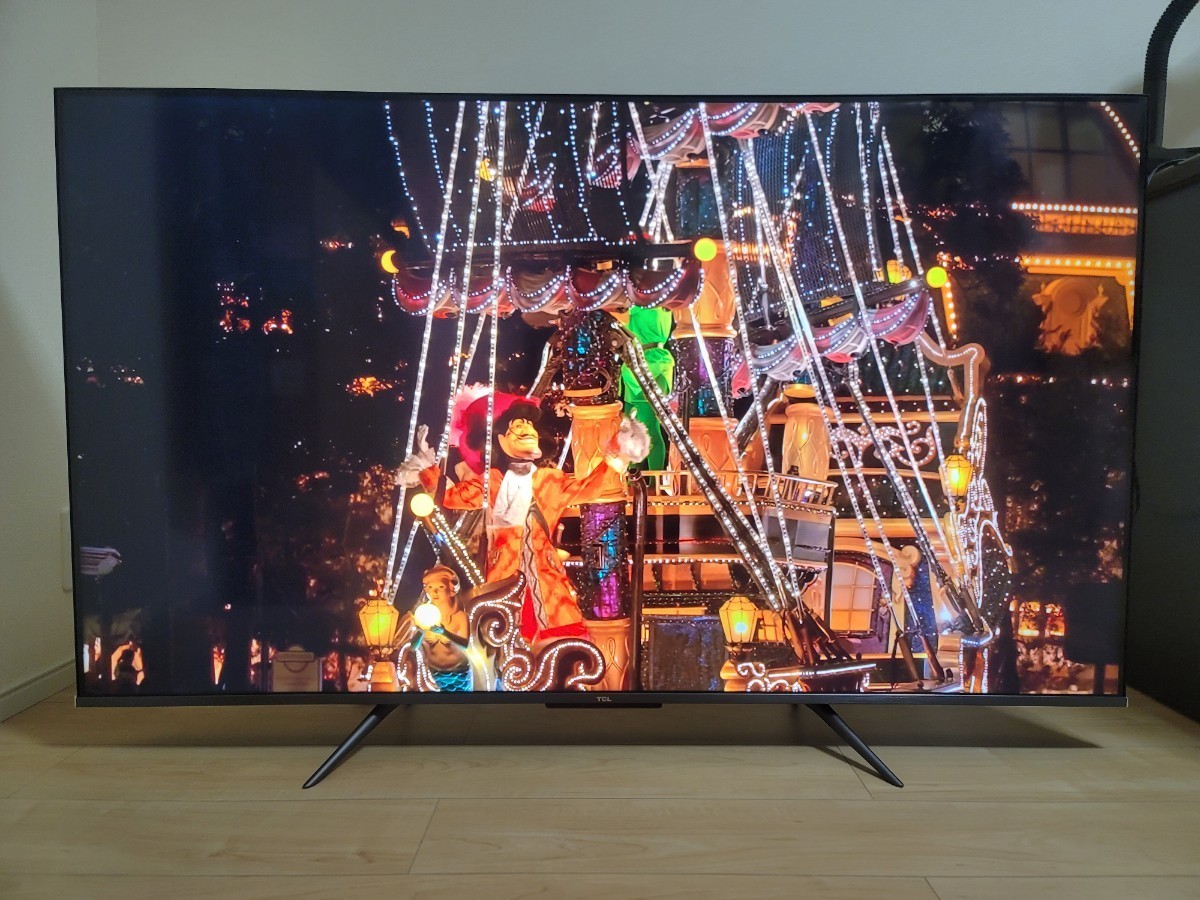 ほぼ新品)2023年5月購入 TCL 液晶テレビ 2022年モデル 55C636 4K
