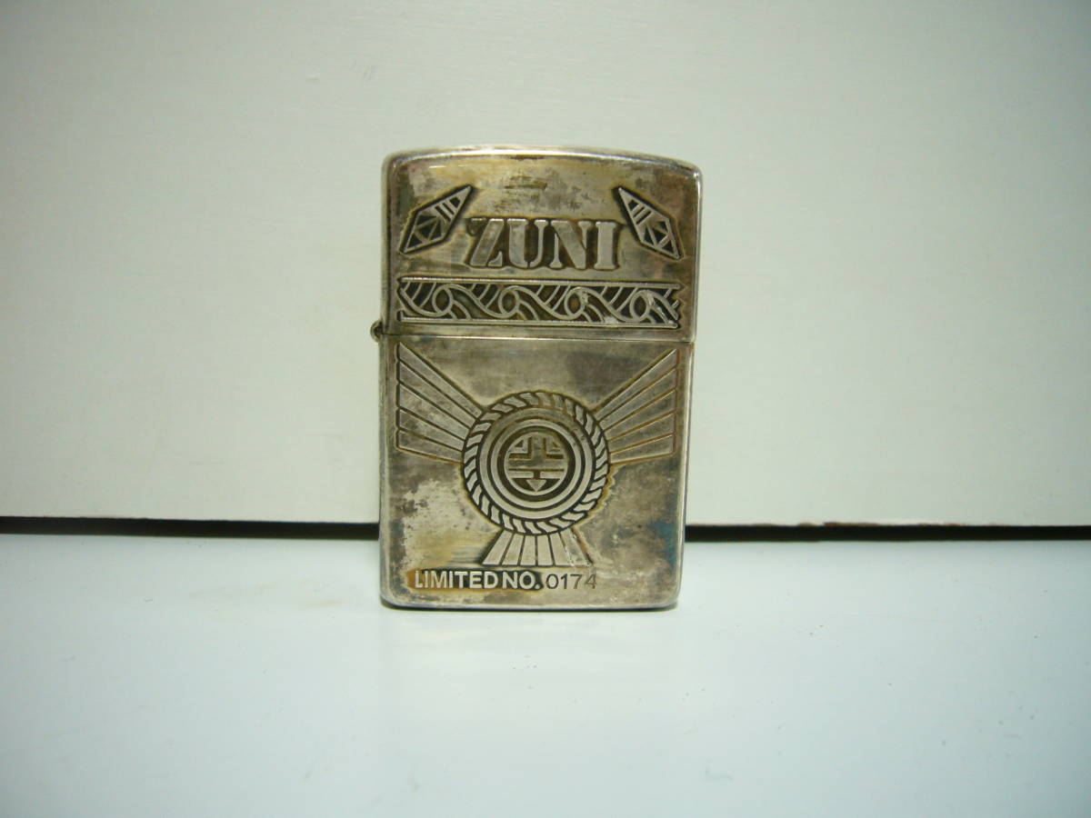 ★ZUNI ZIPPO オイルライター シリアルナンバー ズニ族_画像1