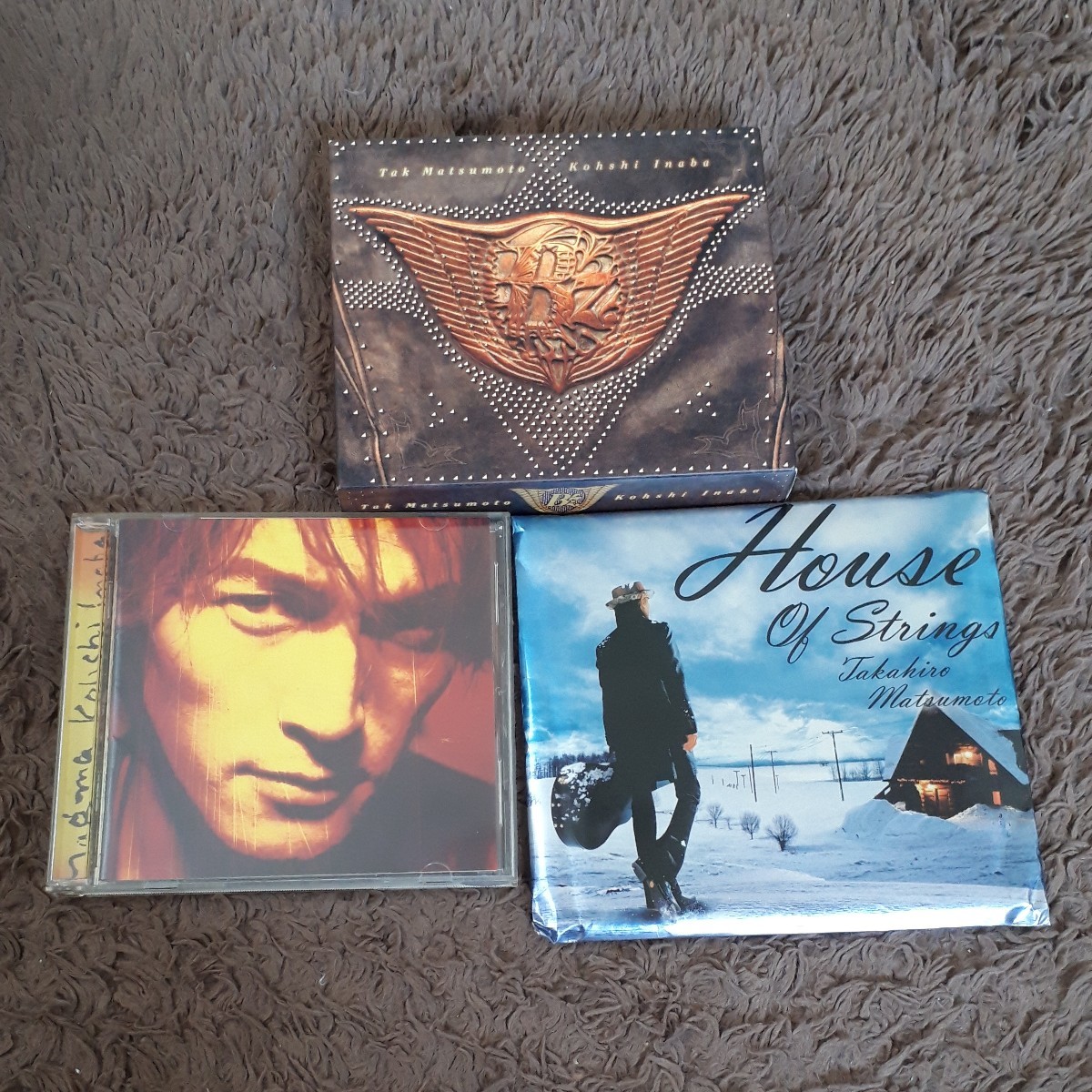 B'z The 7th Blues 稲葉浩志マグマ松本孝弘House Of Strings CD 3枚