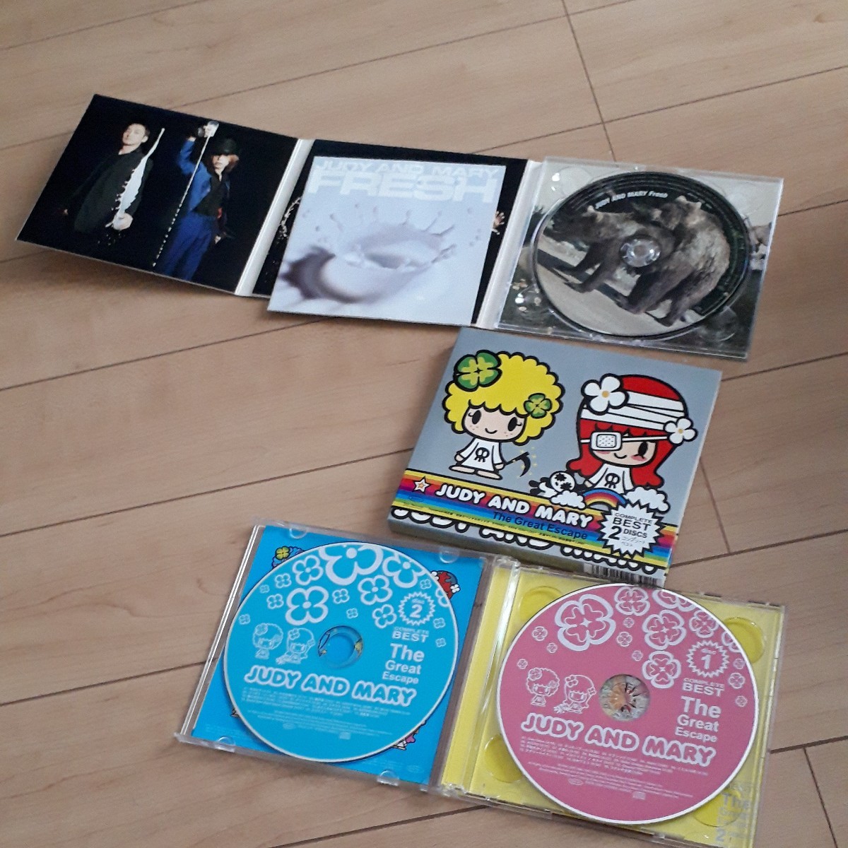 JUDY AND MARY FRESH CD 2枚組 The Great Escape CD 2枚組　ベストアルバム　セット　ジュディマリ　YUKI　初回限定盤_画像3