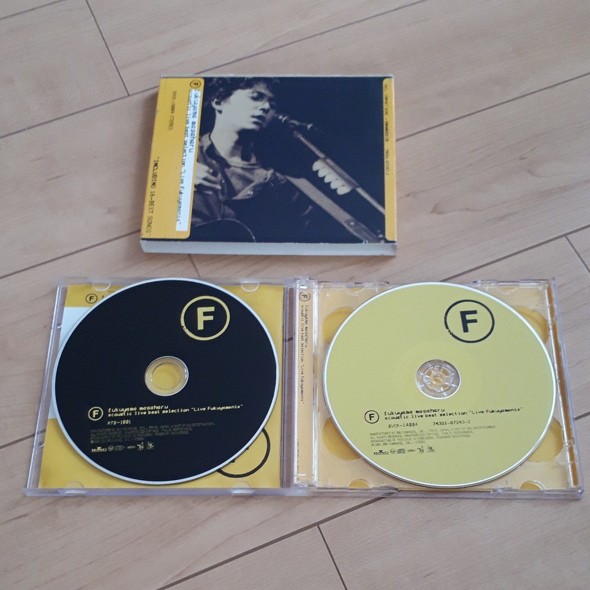 福山雅治 live best selection “Live Fukuyamania”  スリーブケース付き CD 2枚組の画像3