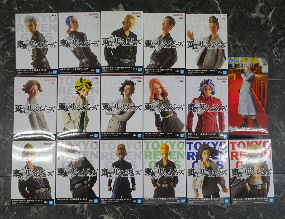 プライズ フィギュアまとめ17個セット #2】東京リベンジャーズ 花垣