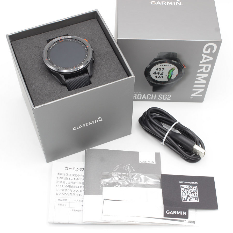 ヤフオク! - 【美品】GARMIN Approach S62 Black...