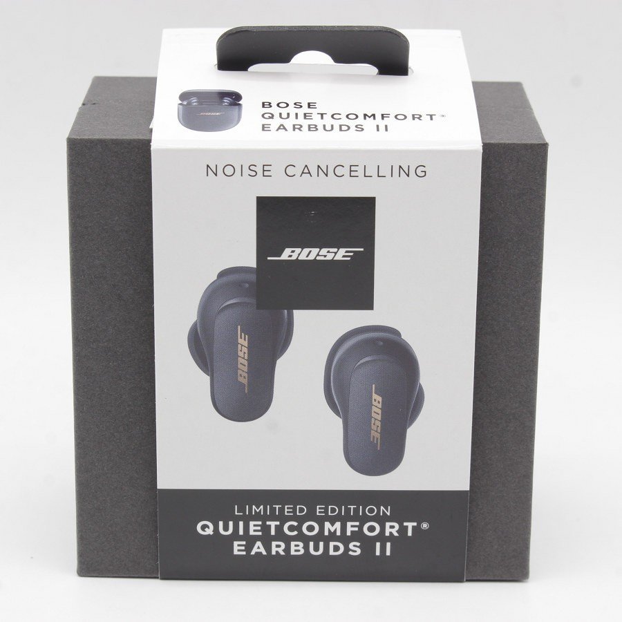美品】BOSE QuietComfort Earbuds II Midnight Blue 完全ワイヤレスイヤホン  アクティブノイズキャンセリング/Bluetooth対応 ボーズ 本体