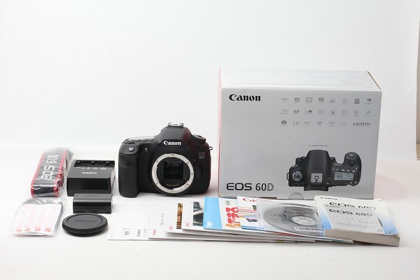 ◇ほぼ新品◇キヤノン Canon EOS 60D ボディ 僅か884ショット 付属品