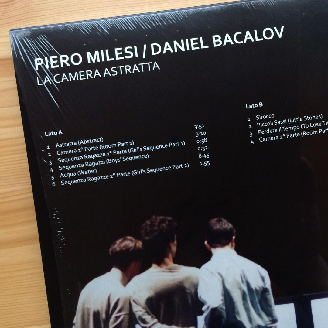 Piero Milesi & Daniel Bacalov La Camera Astratta 2018年 LPレコード 未使用美盤 イタリア産ミニマル/アンビエント Soave SV21の画像9