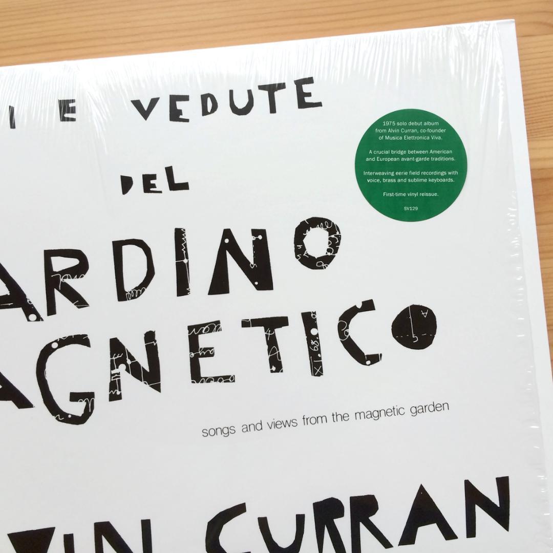 Alvin Curran　Canti E Vedute Del Giardino Magnetico　2018年　LPレコード　未使用美盤　イタリア産霊性ミニマル/アンビエント　SV129_画像9