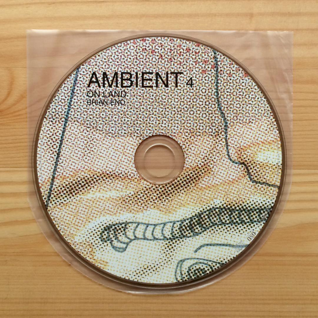 Brian Eno　Ambient 4: On Land　2004年　国内盤　紙ジャケット仕様　VJCP-68705　ブライアンイーノ　オンランド　環境音楽　アンビエント_画像3