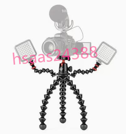 売れ筋がひ贈り物! ミニ三脚 Joby ゴリラポッド JB01522-BWW ブラック/チャコール リグ耐荷重5kg雲台付属アクセサリーが付けられるリグ付属LEDライト/マイク 三脚 売れ筋がひ贈り物! ミニ三脚 Joby ゴリラポッド JB01522-BWW ブラック/チャコール リグ耐荷重5kg雲台付属アクセサリーが付けられるリグ付属LEDライト/マイク 三脚