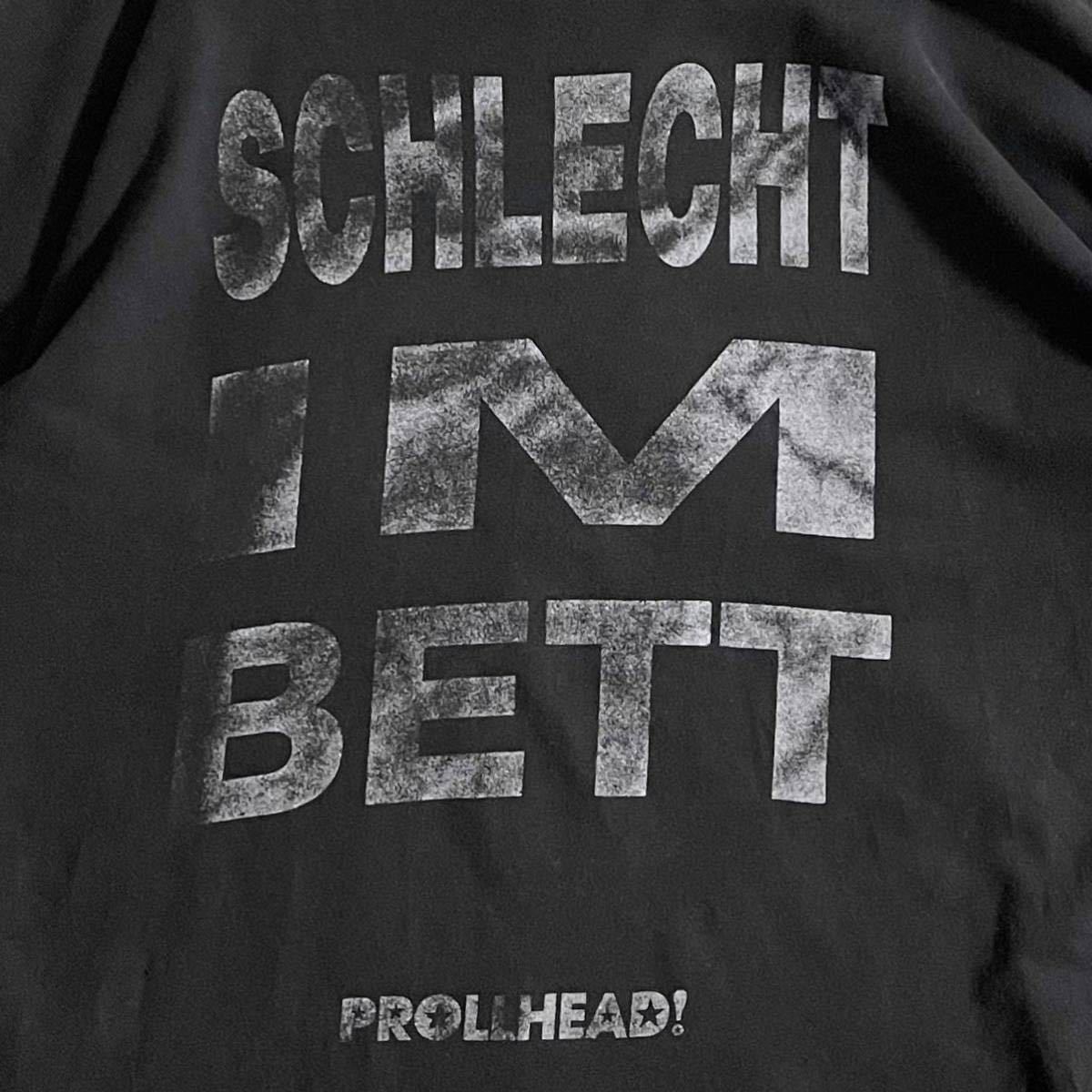 レア【1993's Prollhead Schlecht im Bett バンド Tシャツ】ビンテージ USA製 バンT 90s METALLICA ユーロ nirvana sonic youth rage 古着