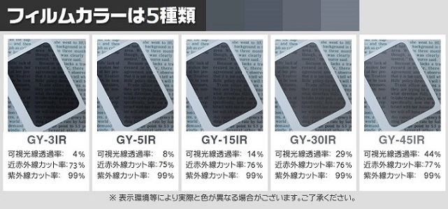 GY-5IR　リヤセット　トヨタ　iQ　KGJ10　カット済みカーフィルム_画像2