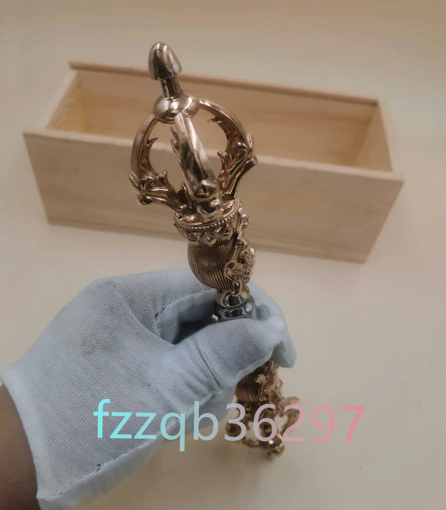 仏教美術 法器 川派穢迹杵 五鈷金剛杵 紫銅製 鉄製 仏教美術 法器 川派穢迹杵 五鈷金剛杵 紫銅製 鉄製