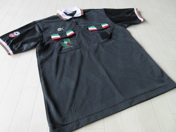 [ free shipping! ] * actual use!! 2002 year!! Puma made!![ J Lee g] for referee *re free! shirt uniform / O
