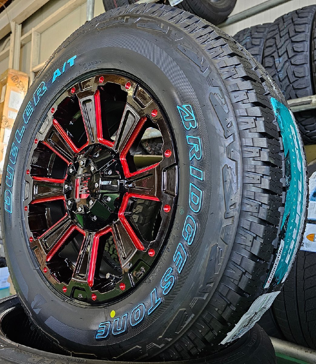 アウトランダー CX-5 16インチ タイヤホイール 新品4本セット DeathRock ブリヂストン DUELER A/T 001 225/70R16_画像5