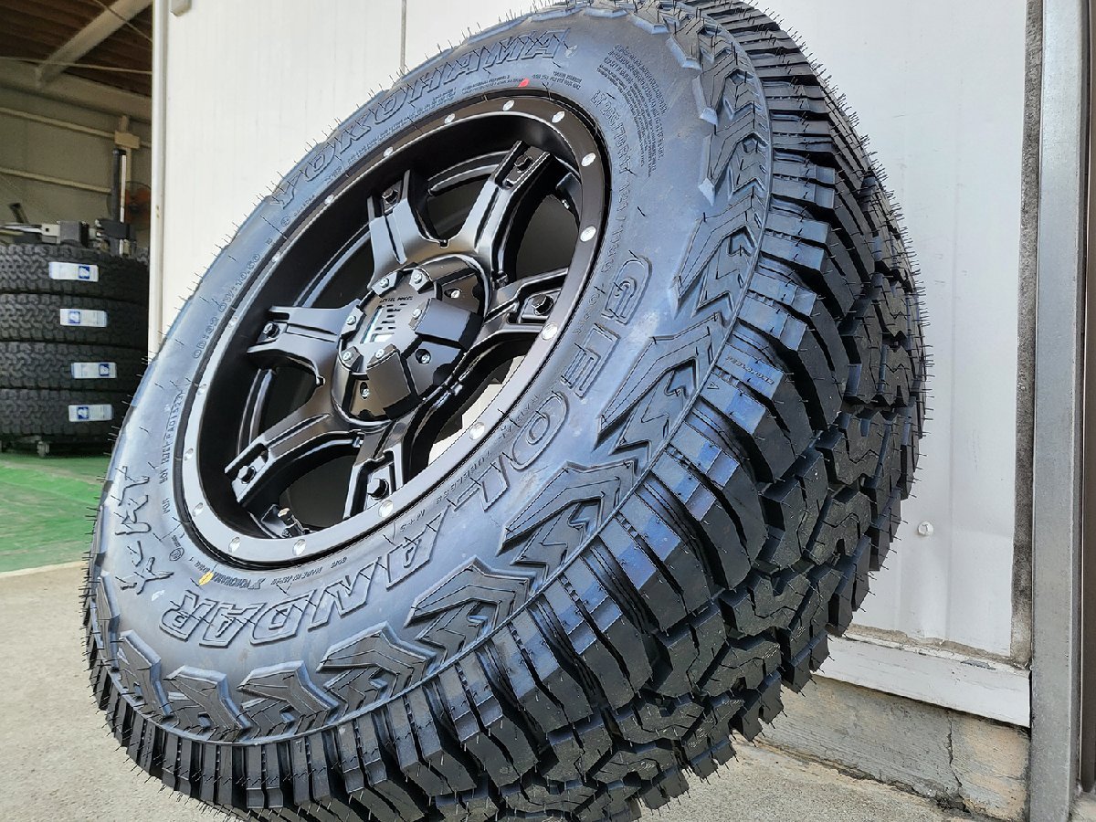 オススメ！Jeep ラングラー JK JL タイヤホイール 新品4本セット ヨコハマ ジオランダー X-AT 265/70R17 265/65R17 285/70R17 17インチ Out_画像9