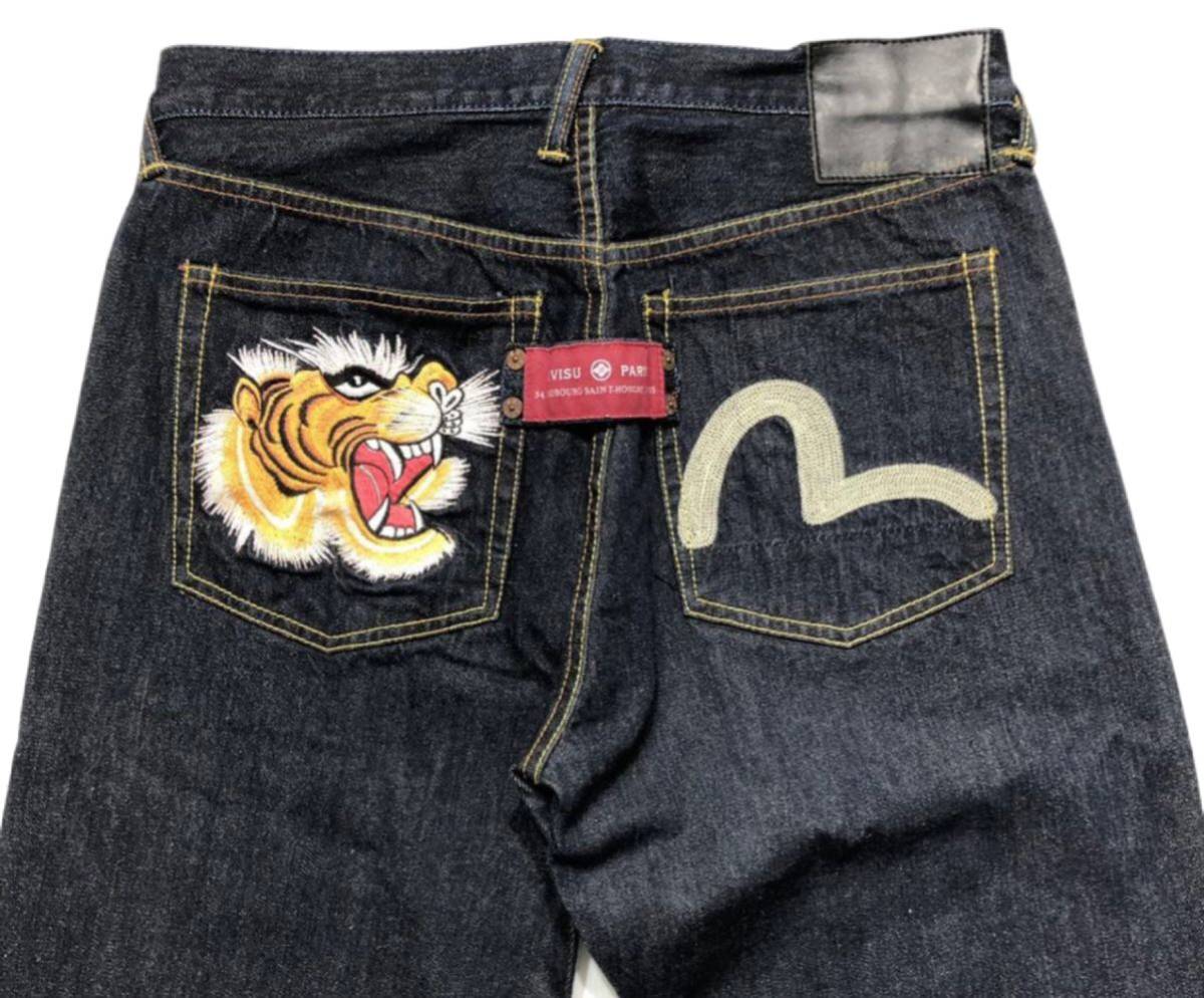未着用 タグ無し□ EVISU エヴィス PARIS パリス □ ユーロ 未着用 タグ無し□ EVISU エヴィス PARIS パリス □ ユーロ