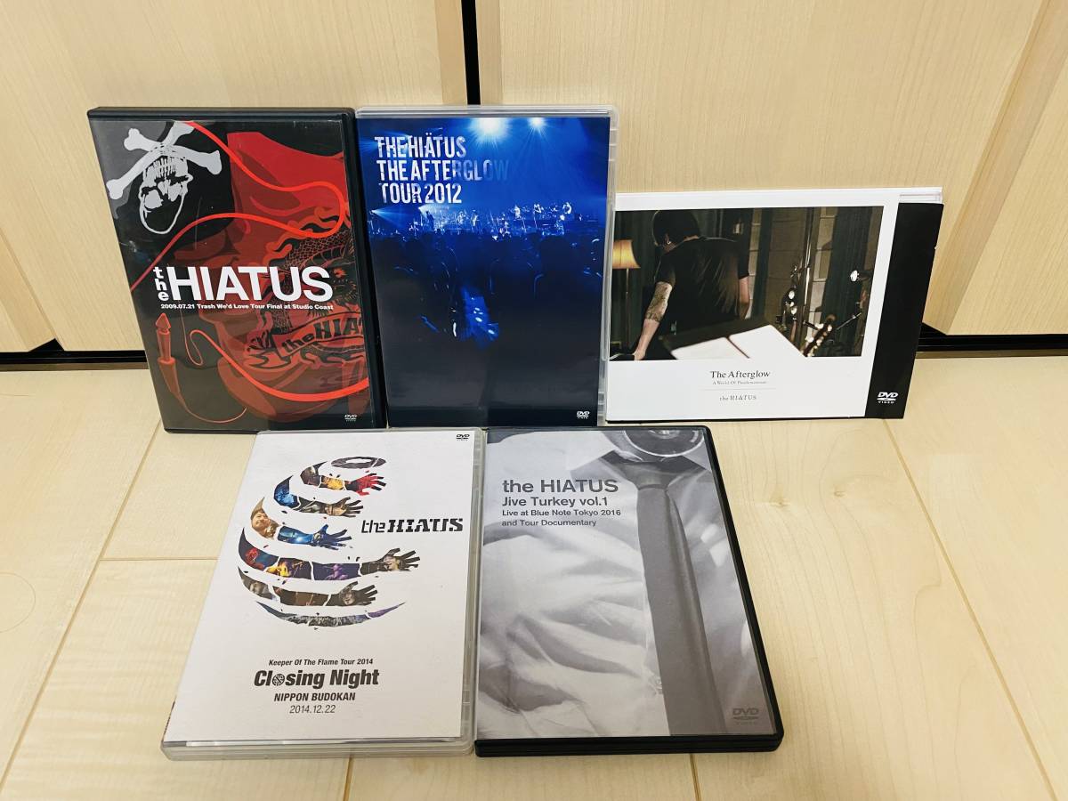 送料無料 the HIATUS ライブ DVD 全5点セット (ELLEGARDEN MONOEYES