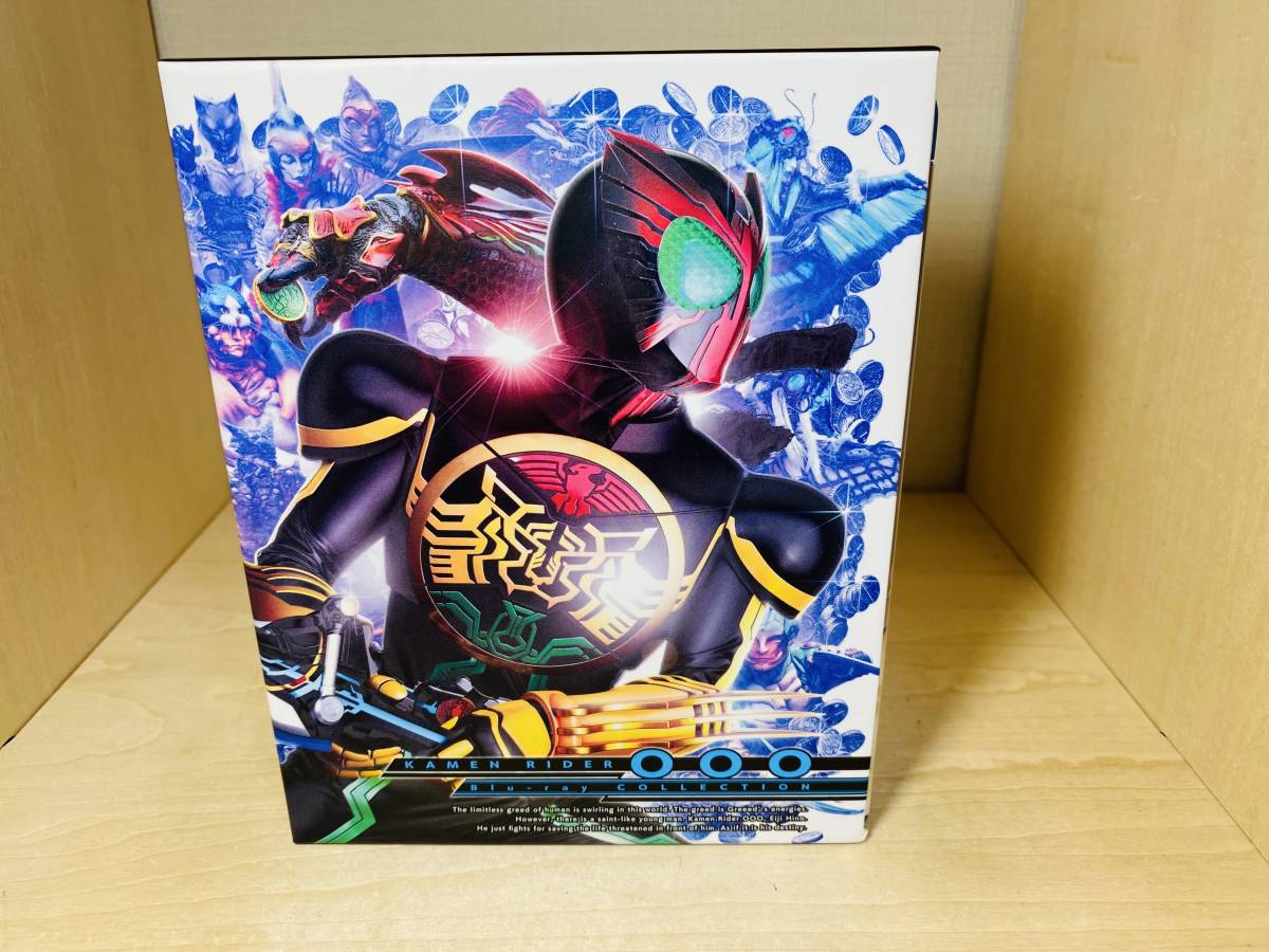 ■送料無料■ 仮面ライダーOOO (オーズ) Blu-ray BOX 全3巻セット (初回限定版 全巻収納BOX付)