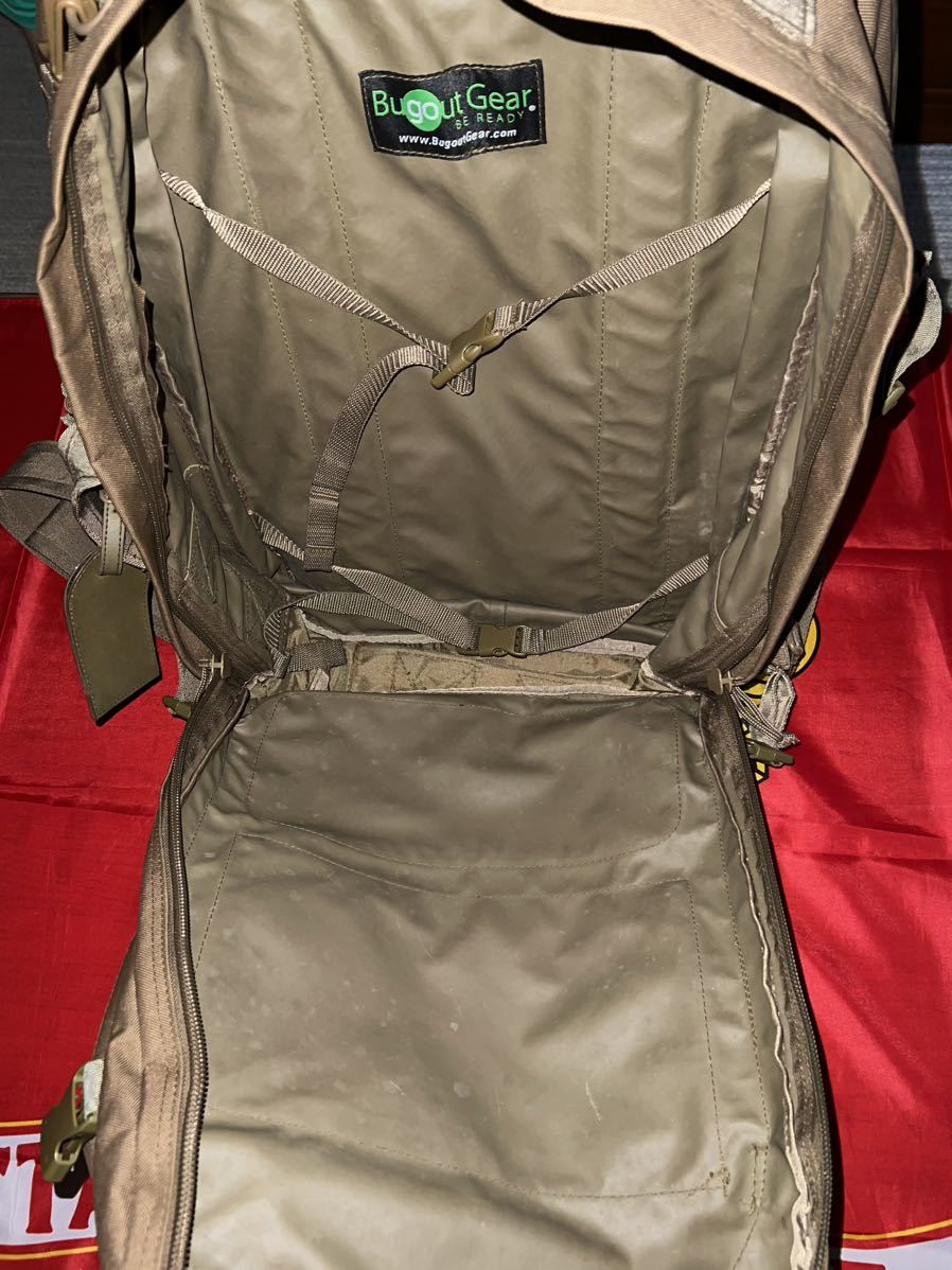 中古美品　USMC SOC Bugout Bag 3 DAY アサルト バックパック　COYOTE_画像8