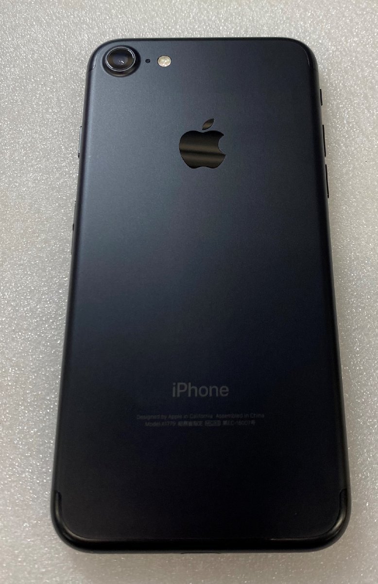 メーカー公式ショップ】 【中古】Docomo Apple iPhone 7 128GB BLACK