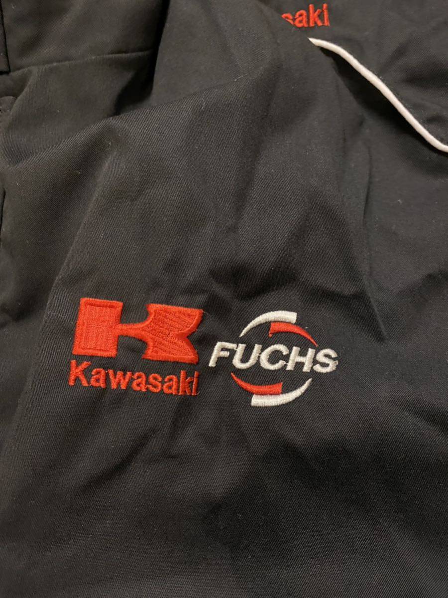 美品 Kawasaki Ninja ブルゾン トラックジャケット XL 忍者 美品 Kawasaki Ninja ブルゾン トラックジャケット XL 忍者