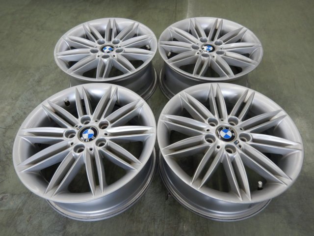 BMW 1シリーズ Mスポーツ E81 E82 E87 17インチ純正アルミホイール フロント7J +47 リア7.5J +47 PCD120 5穴 4本セット