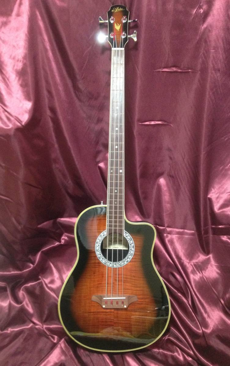 ヤフオク! - ARIA アコースティックベース AMB-50B BS ベ...