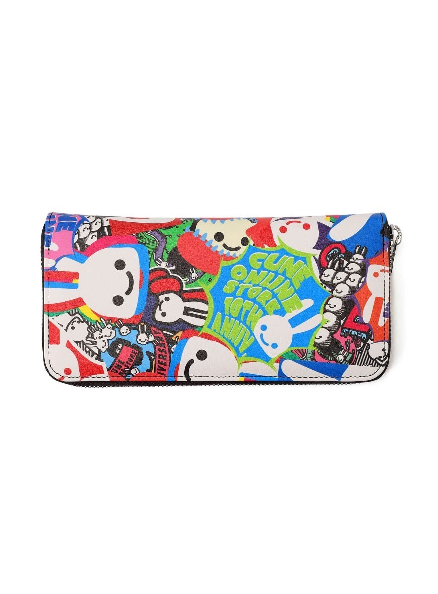 限定品・新品】cune OS 10th Anniv 総柄ロングウォレット 長財布 限定品・新品】cune OS 10th Anniv 総柄ロングウォレット 長財布