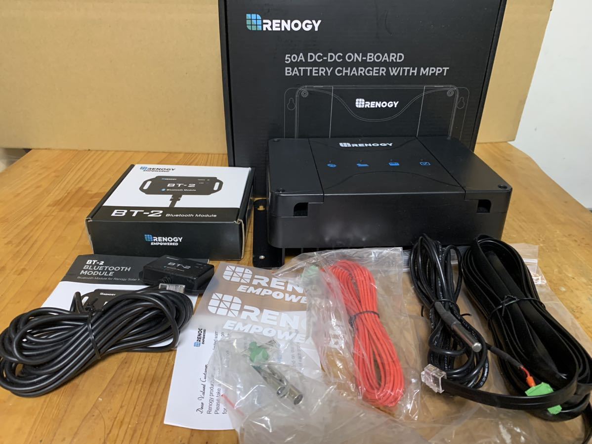 RENOGY レノジー DCC 走行充電器12V 50A MPPTチャージコントローラー