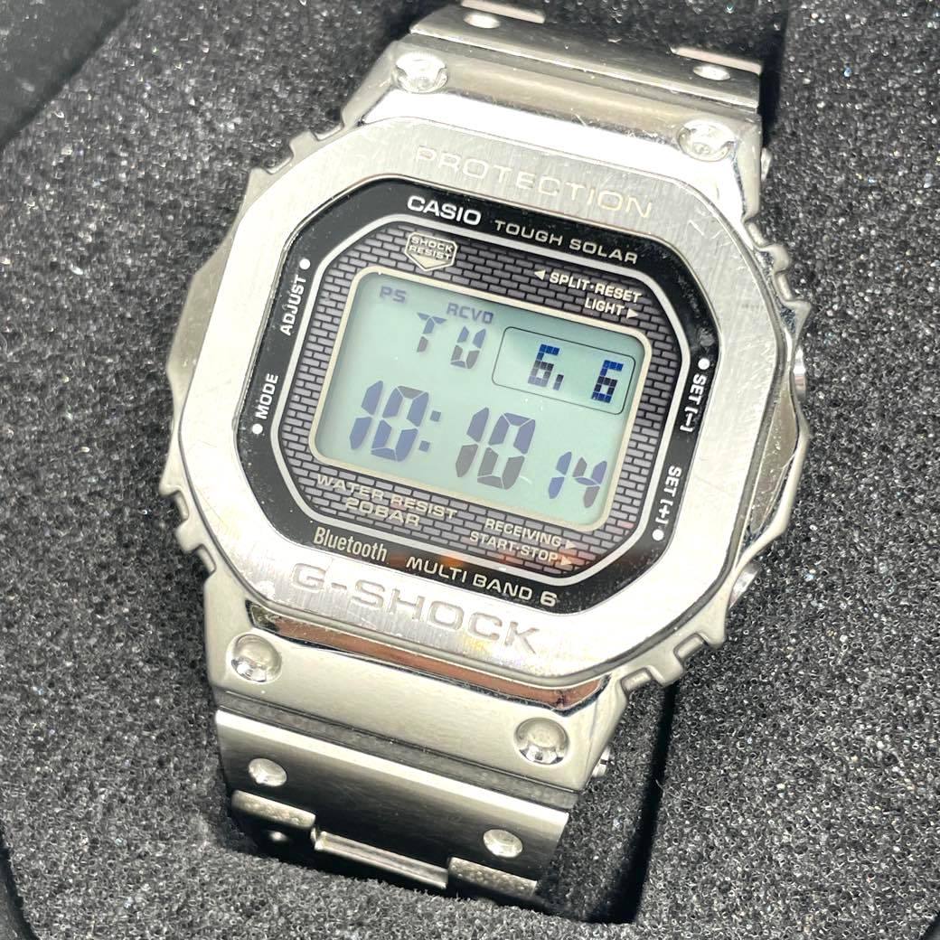 1スタ】 G-SHOCK GMW-B5000D-1JF フルメタル スマートフォンリンク