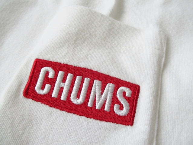 チャムス/CHUMS【チャムスロゴポケットロングスリーブＴシャツ】ポケＴ　ロンＴ　長袖Ｔシャツ　CH01-2065　ホワイト/XLサイズ_画像3