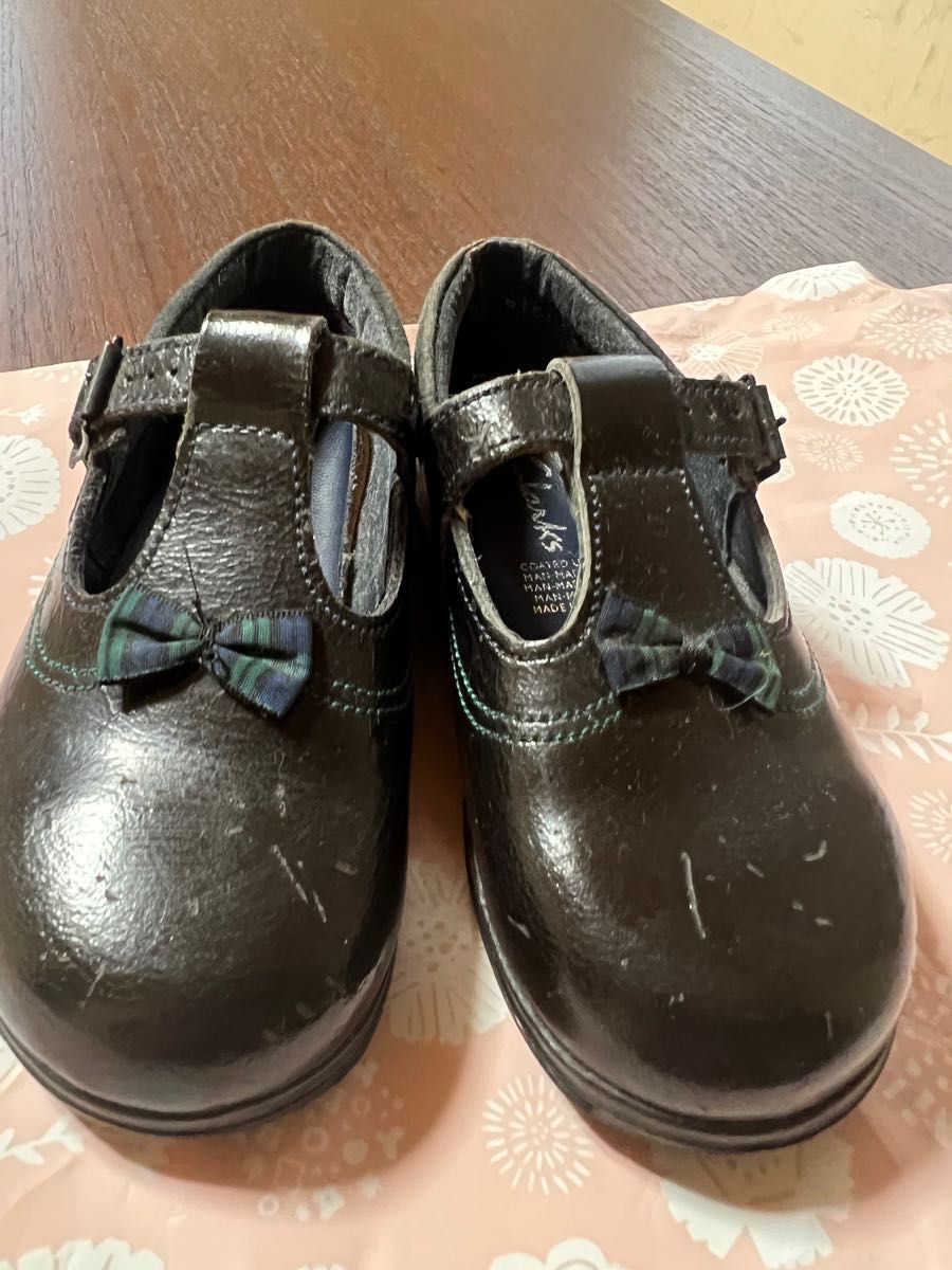 クラークス　子供靴　14.5センチ　メイドインイングランド