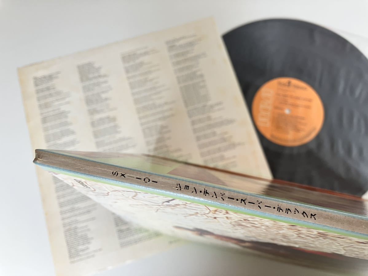 ジョン・デンバー スーパー・デラックス The Best of John Denver 帯付LP RVC/RCA SX-101 74年盤,故郷へかえりたい,Rocky Mountain High,_画像5