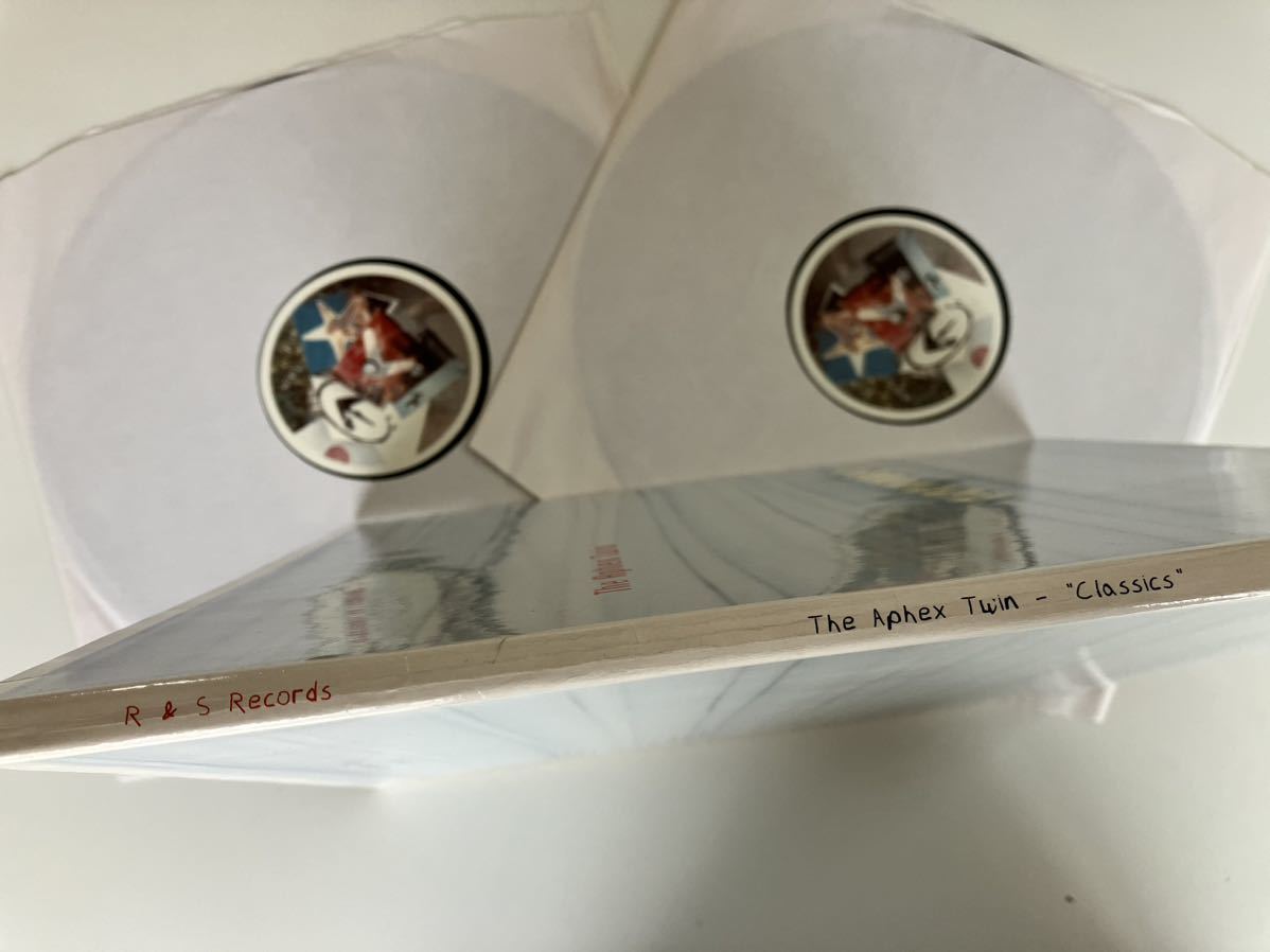 【希少良好品】The Aphex Twin / Classics GATEFOLD 2LP R&S REC RS95035 エイフェックス・ツイン初期音源コンピ95年Ori盤,Richard D.Jamesの画像5