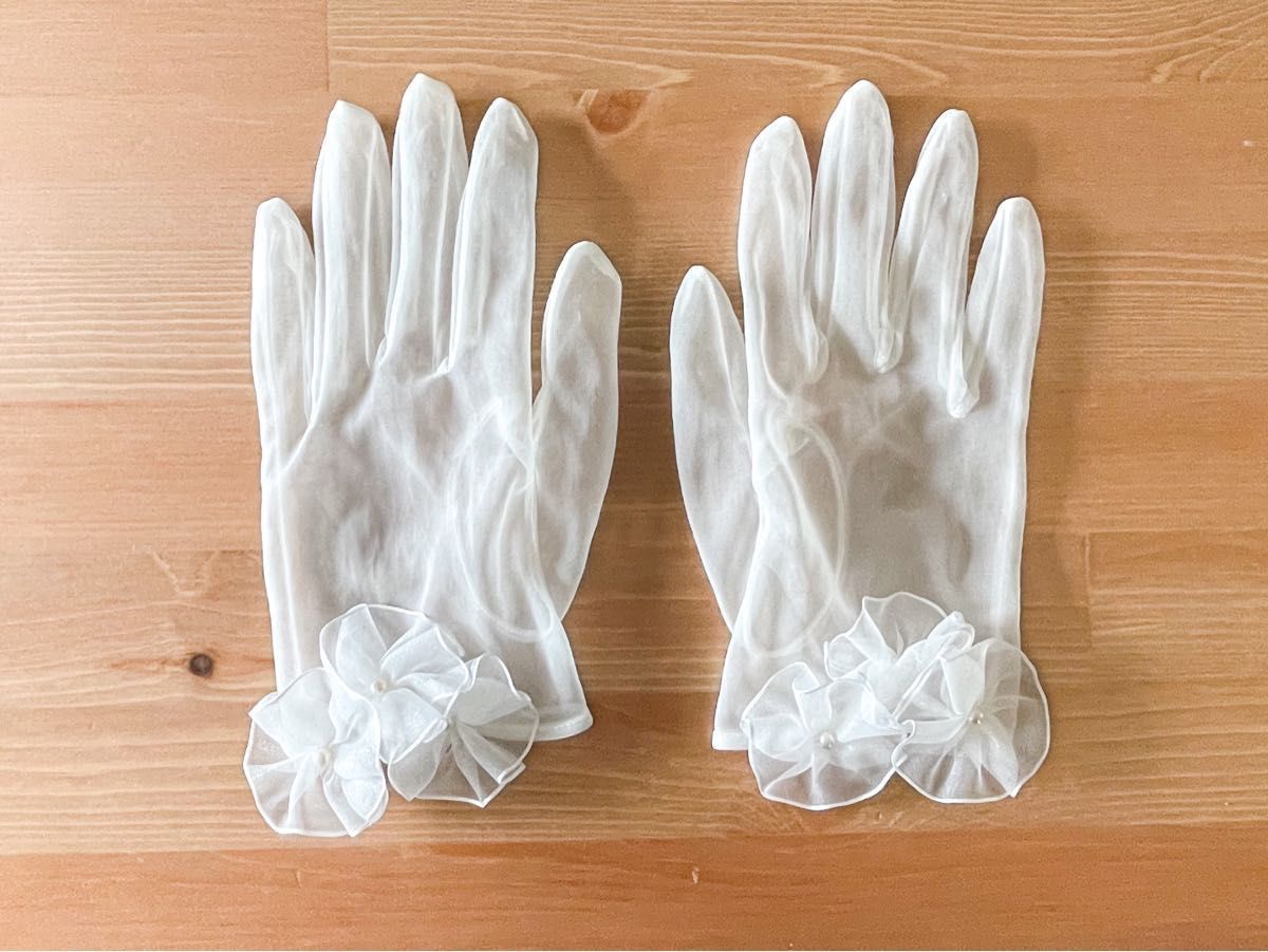 ウェディング ショートグローブ グローブ 結婚式 ハツコエンドウ