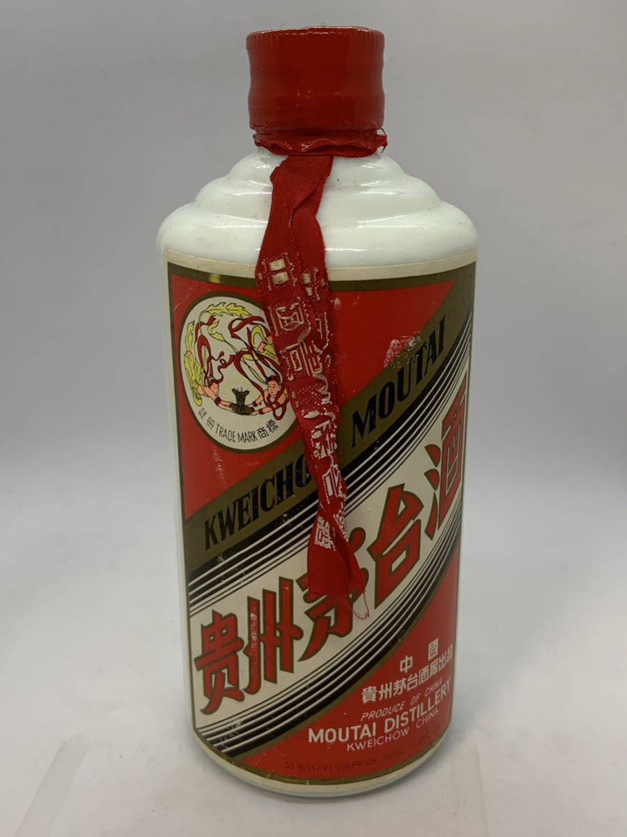 1円スタート 貴州茅台酒 天女ラベル 古酒 マオタイ酒 中国酒 総重量