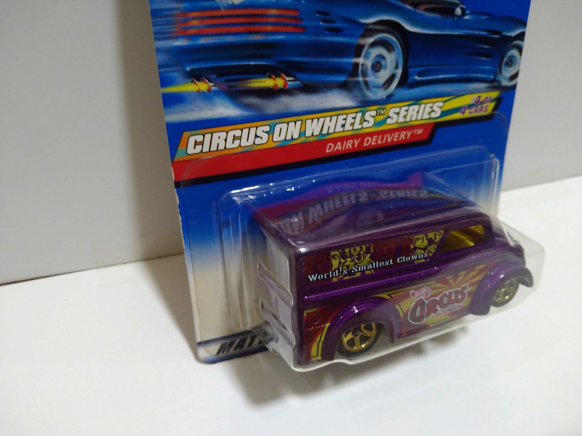 ホットウィール　CIRCUS ON WHEELS DAIRY DELIVERY デイリーデリバリー Hot Wheels_画像4