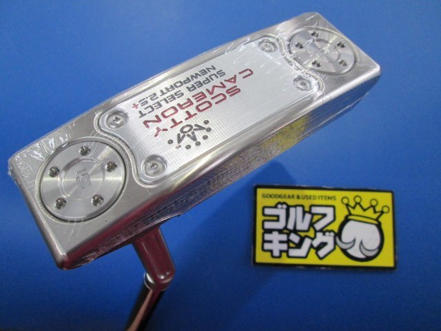 GK三好◆新品955 ◆タイトリスト◆ SUPER SELECT NEWPORT2.5+◆オリジナルスチール[34]◆スコッティ キャメロン◆ニューポート2.5+◆_画像1