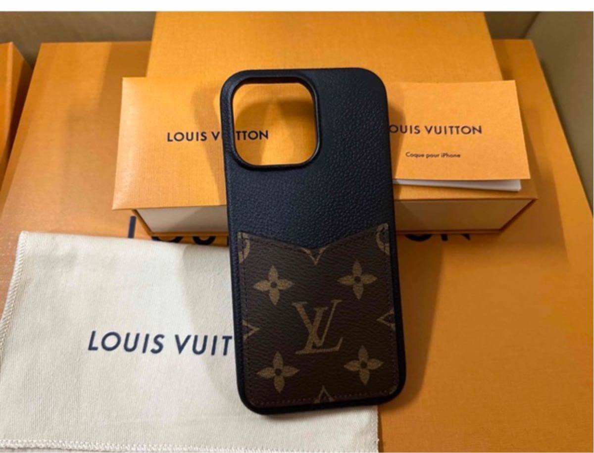 LOUIS VUITTON LV for iPhone 14 PRO MAX Bumper M82000 Monogram