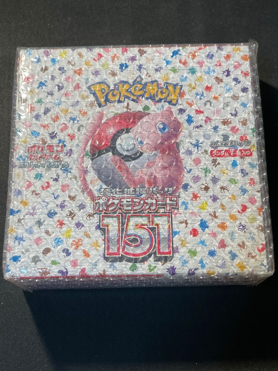 ポケモンカード 151 新品未開封BOX シュリンク付き 24時間以内発送可能