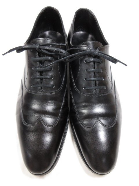 HH 美品 【ジョンロブ JOHN LOBB】 ワーウィック WARWICK ドレスシューズ 紳士靴 (メンズ) size6.5D7000 ブラック ◎18HT1963◎_画像2