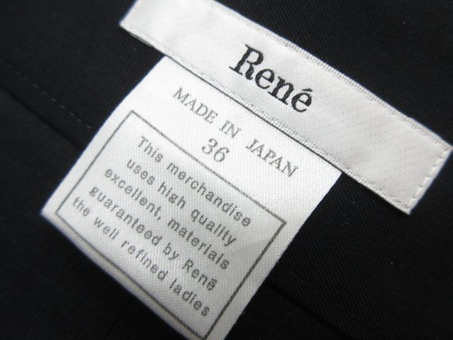 HH очень красивый товар [ Rene Rene] гаучо брюки юбка способ брюки широкий брюки 6125220 ( женский ) size36 черный *5LP2203*