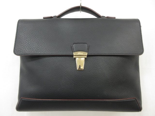 独特の上品 ほぼ未使用【ブリオーニ Brioni】 ◎5HT1925◎ ブラック系 (メンズ) 1000 P5709 OIU00N 書類かばん ソフトブリーフケース 男性用 独特の上品 ほぼ未使用【ブリオーニ Brioni】 ◎5HT1925◎ ブラック系 (メンズ) 1000 P5709 OIU00N 書類かばん ソフトブリーフケース 男性用