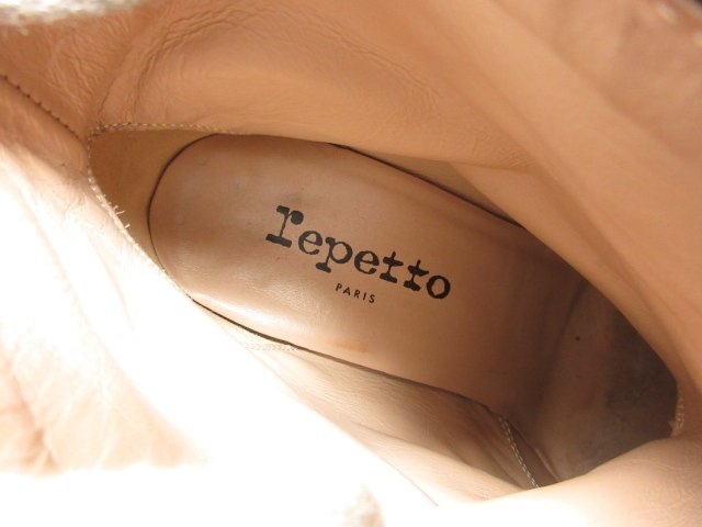 【レペット Repetto】 ショートブーツ 靴 ヒール (レディース) size36 ブラウン系 ◎18LZ4085◎_画像6
